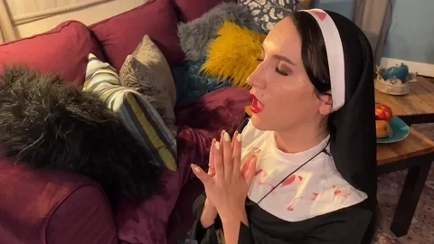 Naughty Halloween 69 with Sister & Rabbits
