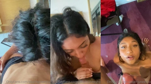 Huge Facial Soaks Cover PeachyNeeshx's Face